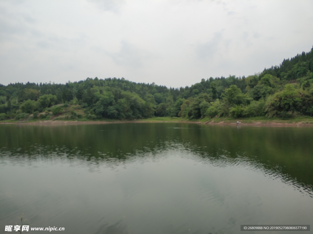 翠湖风光  山水  岳池