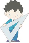 手绘男孩