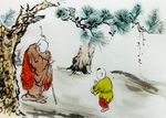 四祖道信路遇弘忍