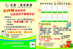 英语班传单