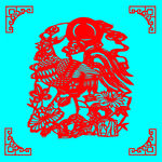 鸡剪纸
