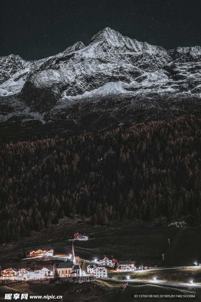 欧美雪山