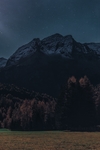 星空雪山