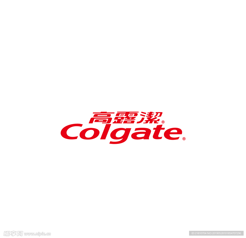 高露洁logo矢量图