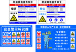 警示牌标识