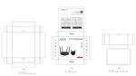 路由器彩盒包装图展开图刀模图