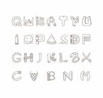 字母可爱图