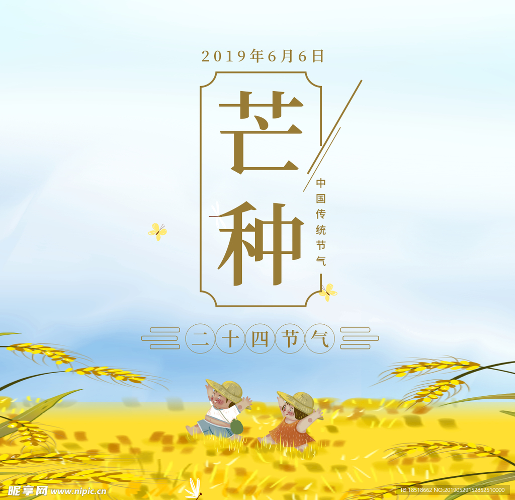 芒种 二十四节气 24节气 节