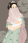 中国传统文化之汉服服饰古装女子
