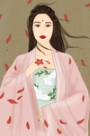 中国传统文化之汉服服饰古装女子