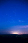 夜景天空