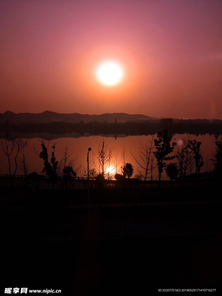 夕阳西下   太阳落山