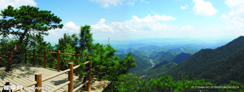 天目山风景照