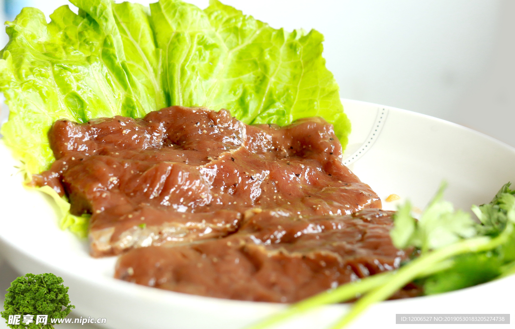 生牛排 生牛肉 牛排 餐饮美食