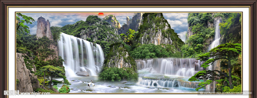 山水风景画