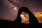 星空下