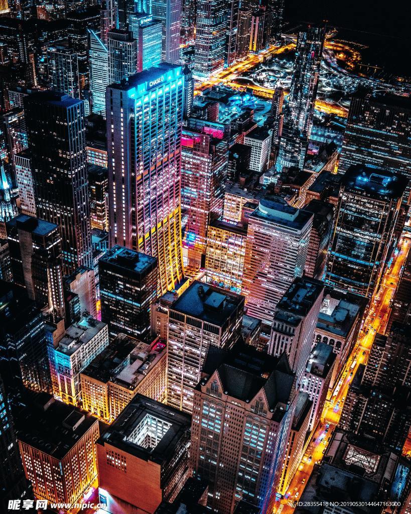 城市夜景