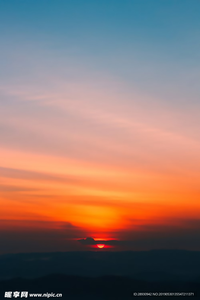 彩色天空