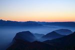 山海 云海 景象 山峰 云雾