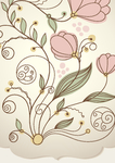 花朵 古典 花纹 时尚 底纹