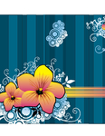 花朵 花纹  时尚 底纹 树叶