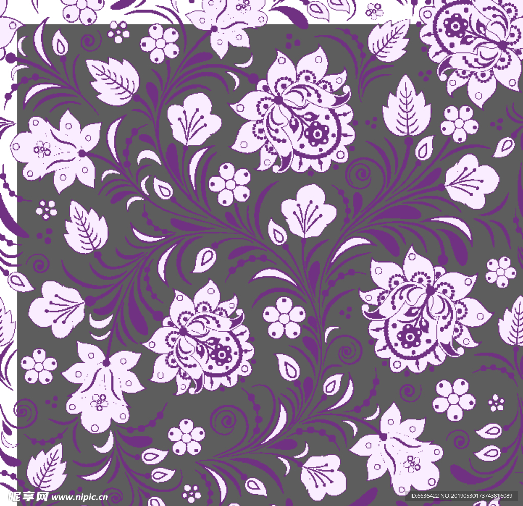 花朵 花纹  时尚 底纹 树叶