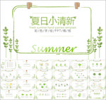 夏日小清新PPT