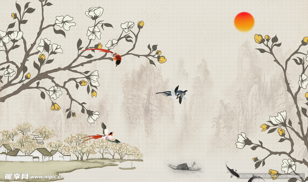山水画