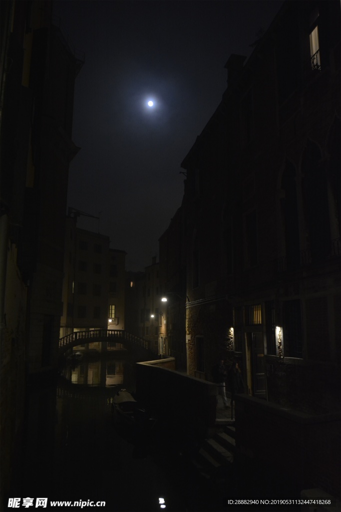 威尼斯的夜