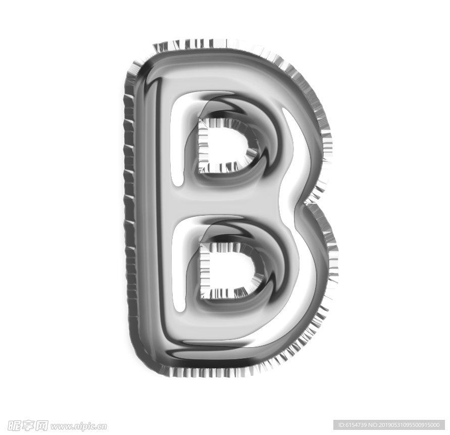 铝箔 气球 英文 字母 B