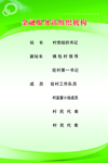 绿色展板