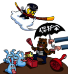 扫黑除恶素材