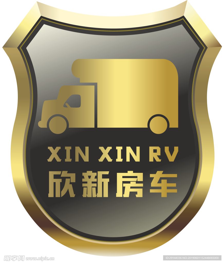 欣新房车logo