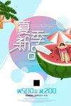 夏季饮品海报