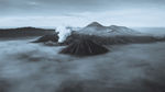 火山爆发壮观风景