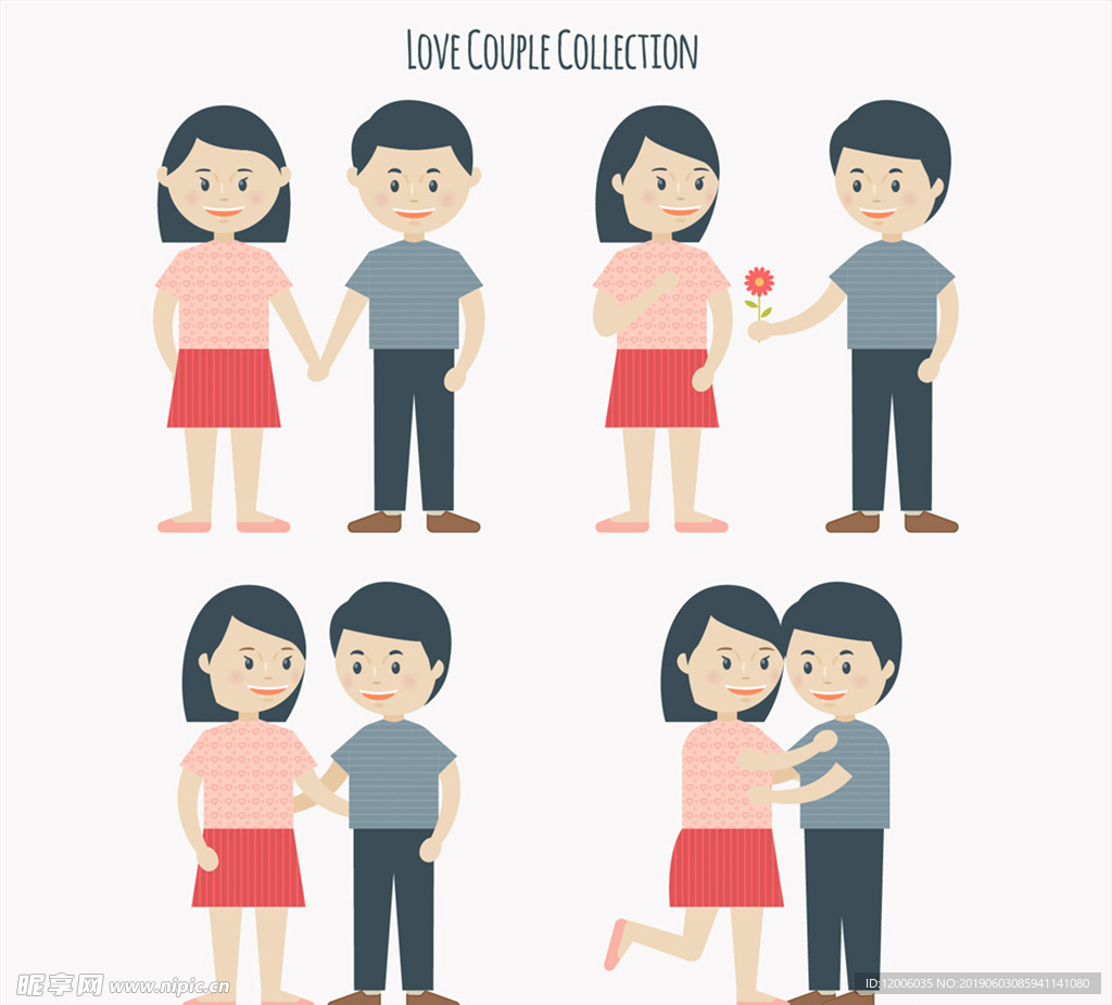 4对创意年轻情侣设计