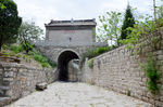 秦皇古择道 东天门 门洞 车辙