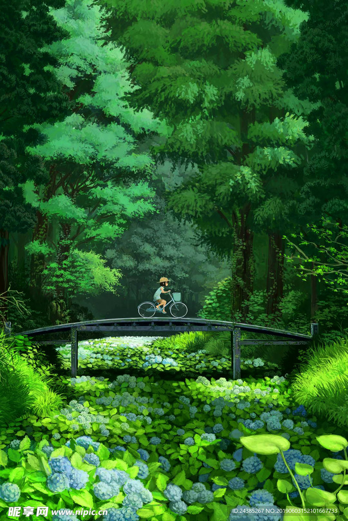 森林背景