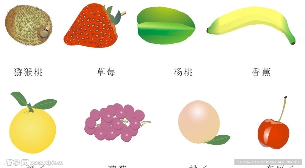 水果矢量素材