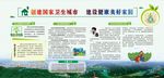 创建国家卫生城市宣传栏