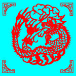 龙剪纸