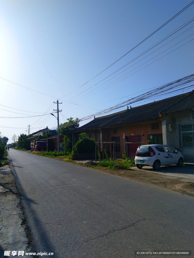 乡村街道风景