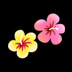 卡通小花