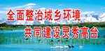 保护环境展示牌