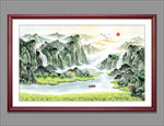 山水国画