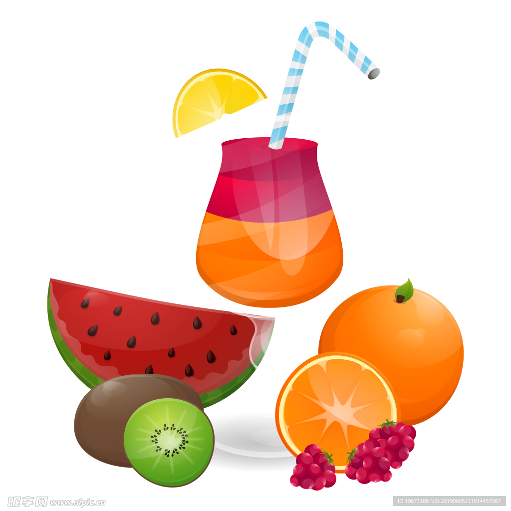 果汁鸡尾酒