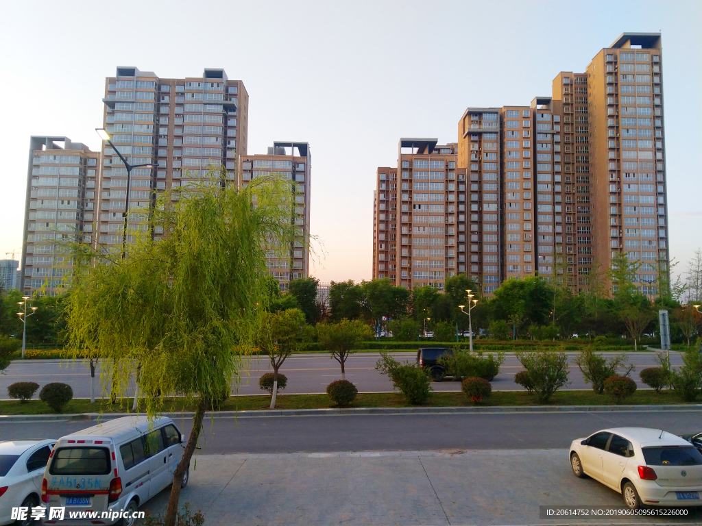 城市高楼风景