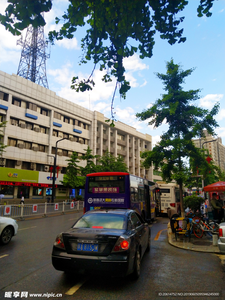 拥堵的街道
