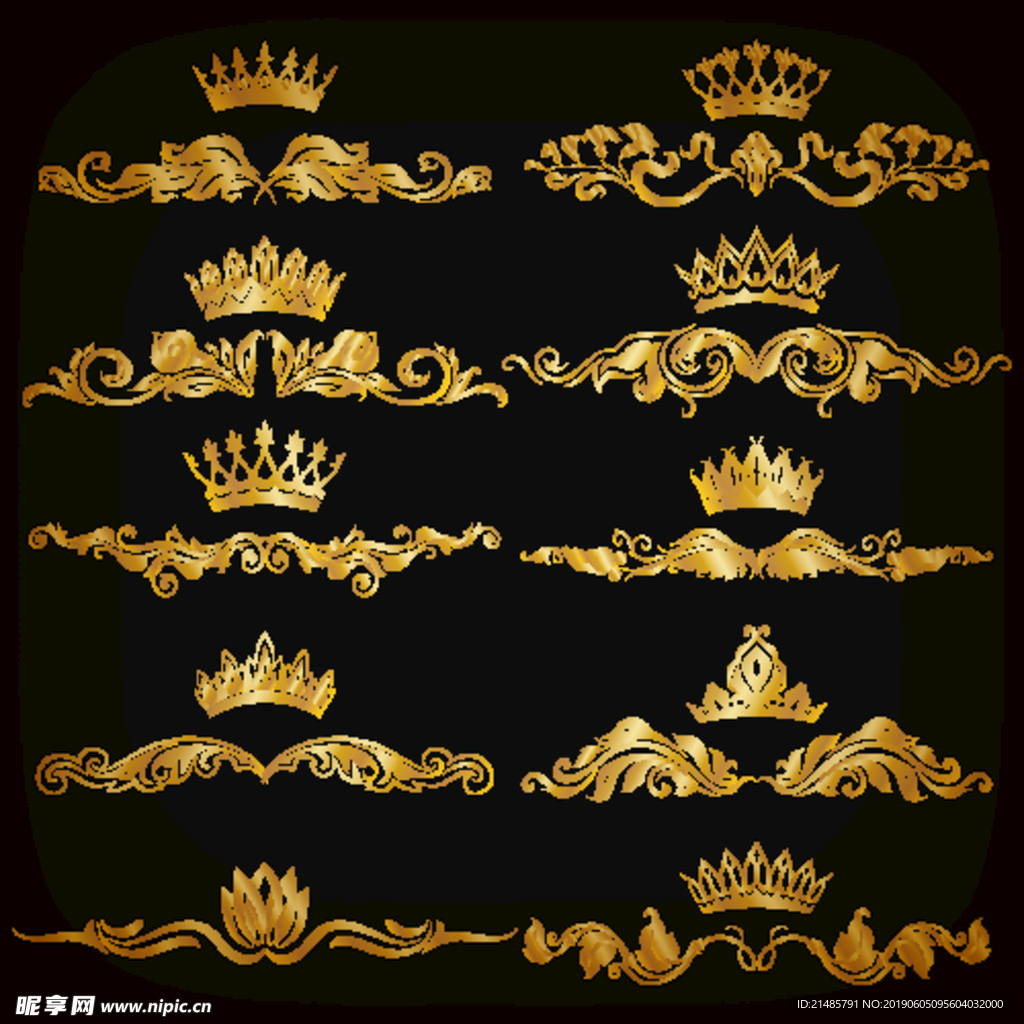欧式花纹