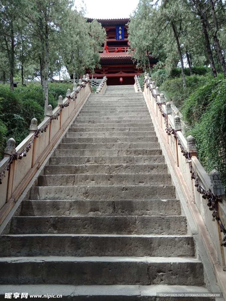 普救寺石梯